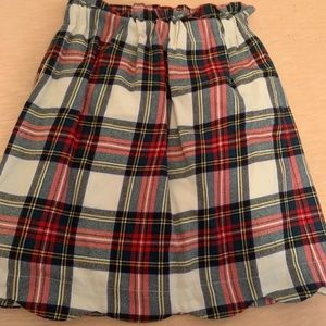Lauren James Plaid Skirt
